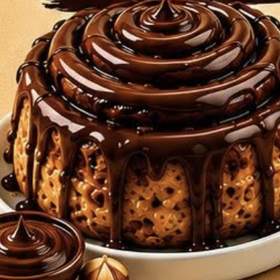 Cinnamon roll INTA KANIS με topping Μερέντα